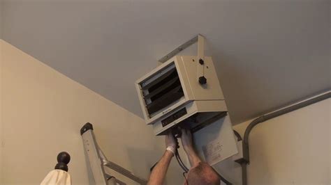wiring a garage heater 